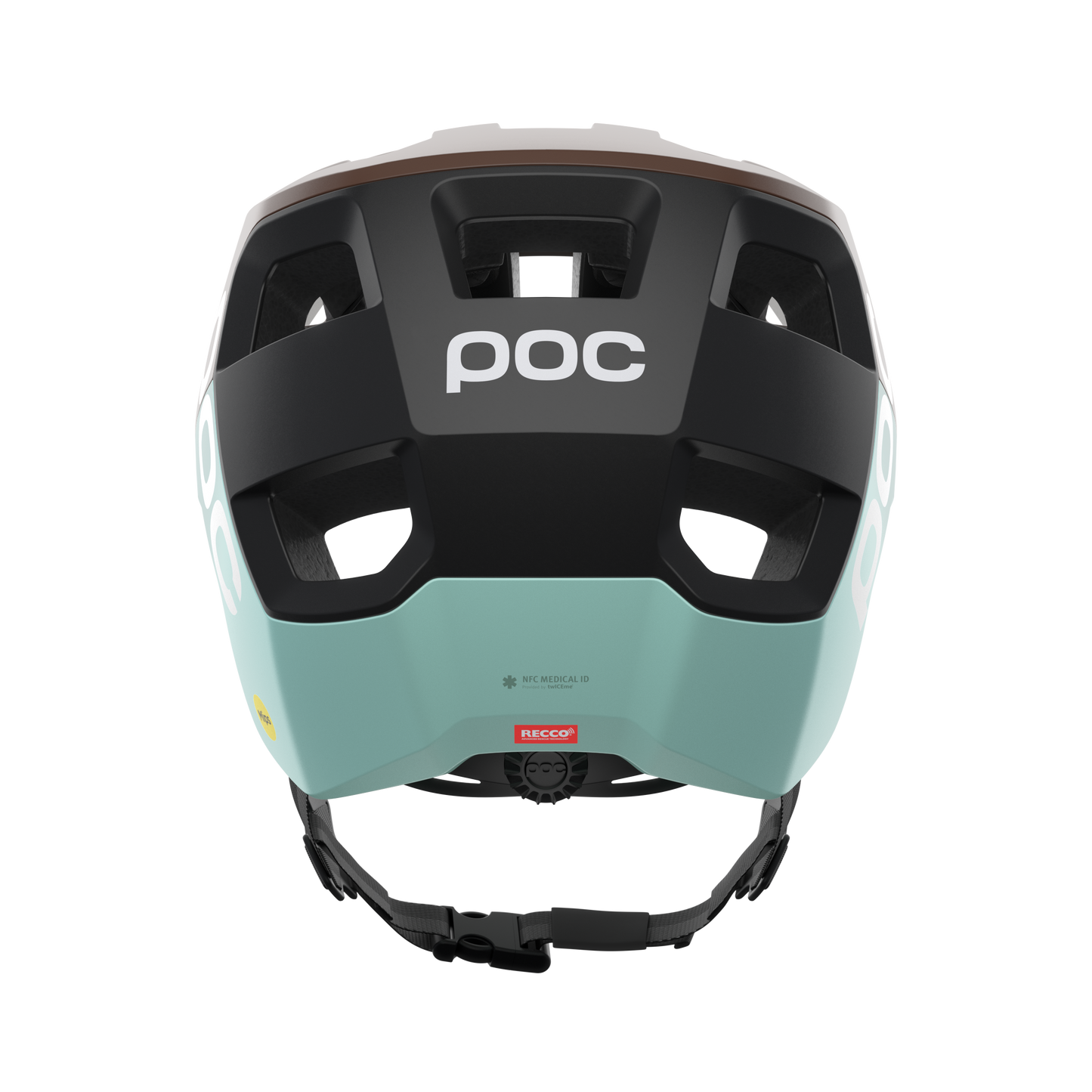 MTB-Helm POC KORTAL RACE MIPS Weiss Braun/Blau