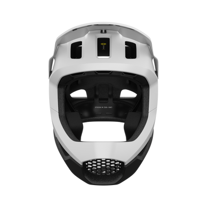 POC OTOCON RACE MIPS MTB-Helm Weiß/Schwarz Matt
