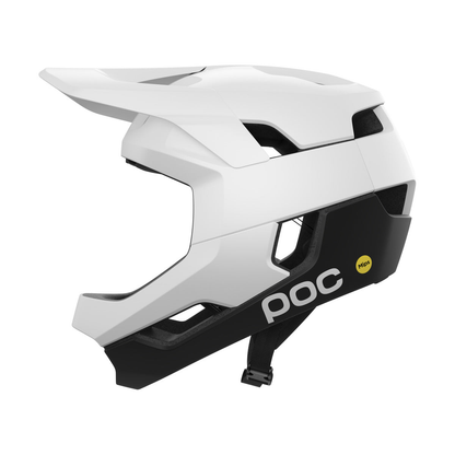 POC OTOCON RACE MIPS MTB-Helm Weiß/Schwarz Matt