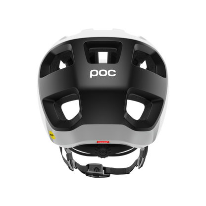 MTB-Helm POC CULARIS Weiß/Schwarz Matt