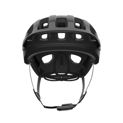 MTB-Helm POC CULARIS Schwarz Matt/Weiß