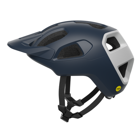 MTB-Helm POC CULARIS Marine/Weiss Matt
