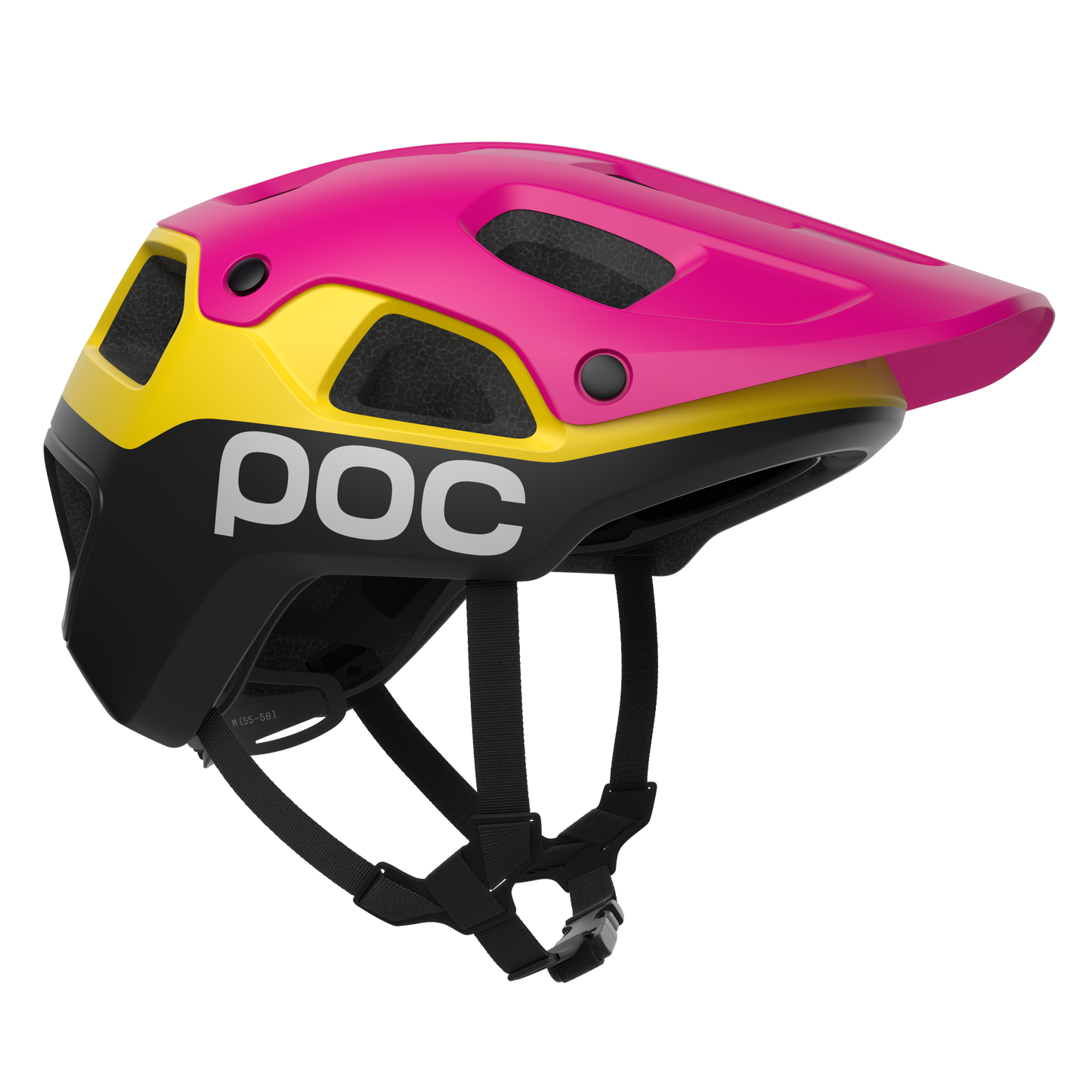 MTB-Helm POC CULARIS PURE Rot/Gelb