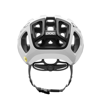 Rennradhelm POC VENTRAL AIR MIPS Logo Weiß/Schwarz Matt