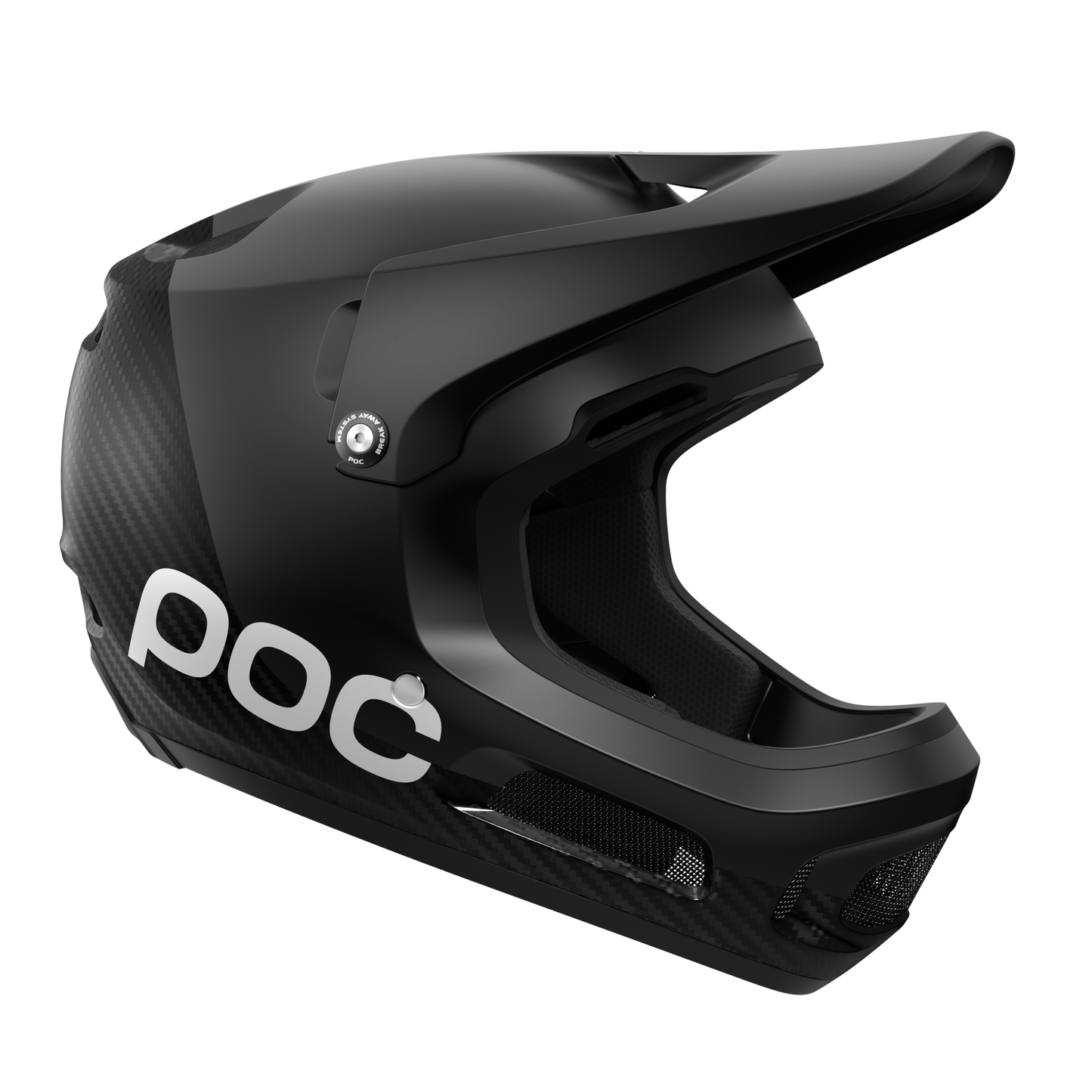 MTB-Helm POC CORON AIR CARBON MIPS Schwarz