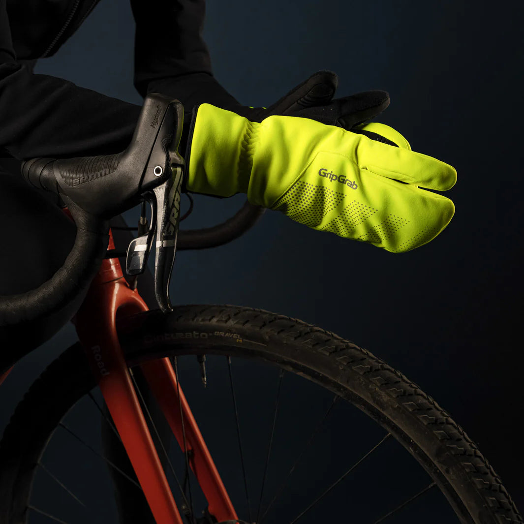 GRIPGRAB DEEP WINTER LOBSTER Handschuhe Gelb