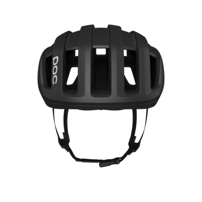 Rennhelm POC CYTAL MIPS Schwarz/Weiß Matt Logo