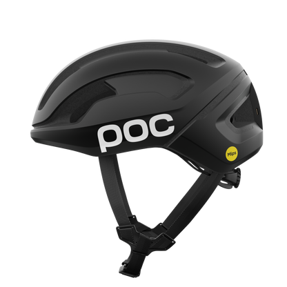 Rennradhelm POC OMNE BEACON MIPS Schwarz Matt