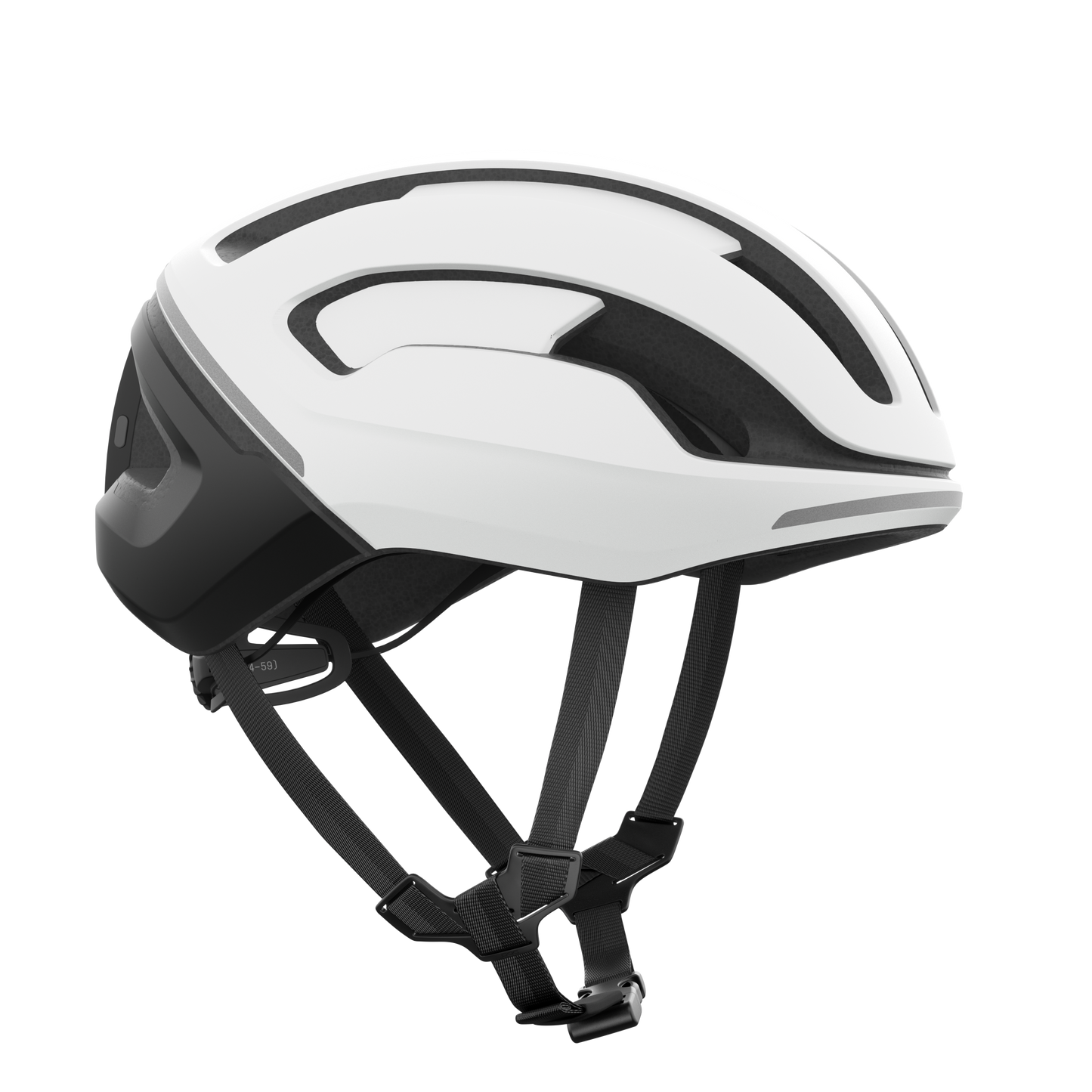 POC OMNE BEACON MIPS Rennradhelm, Weiß/Mattschwarz