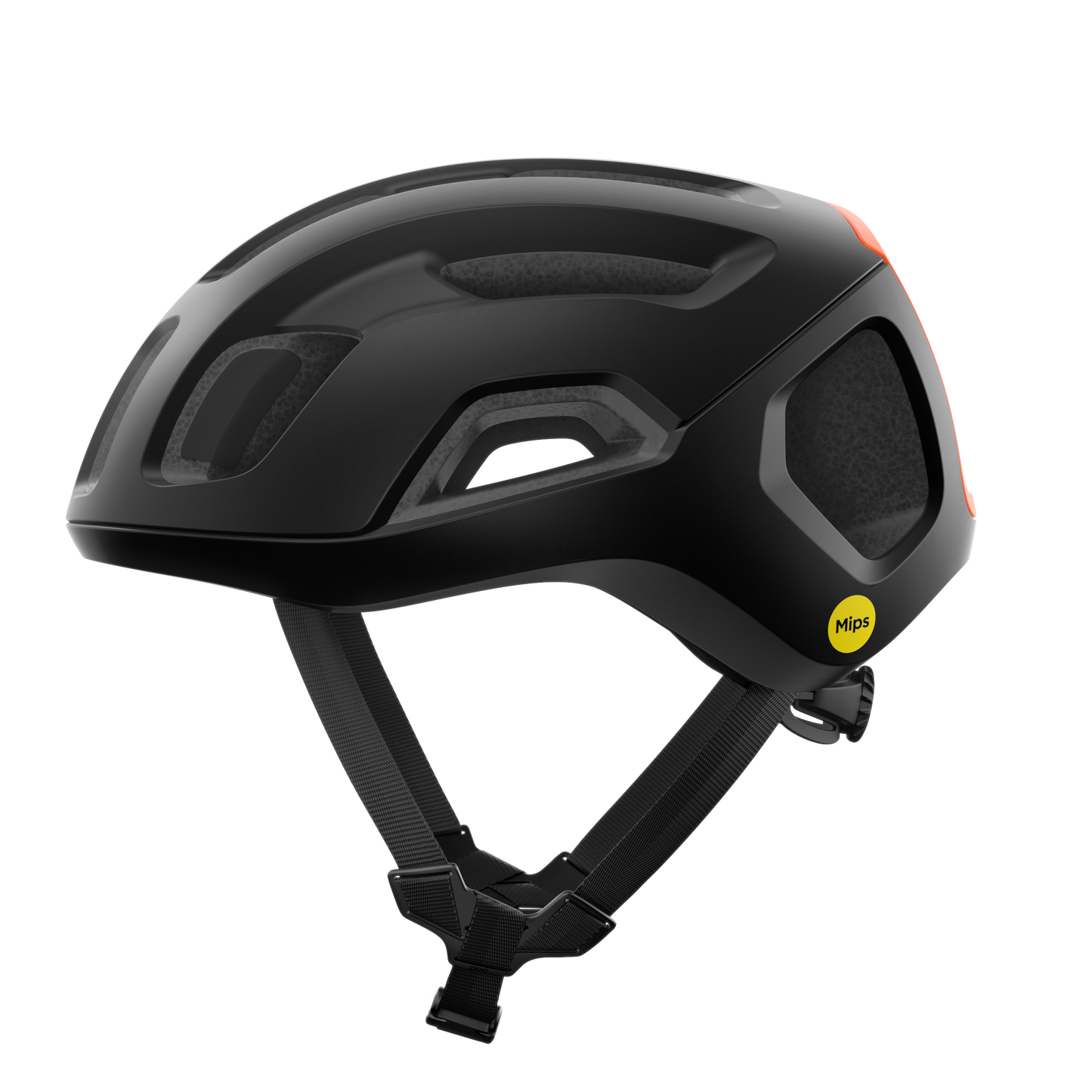 Helm Strasse POC VENTRAL AIR MIPS Schwarz/Orange Fluo Matt