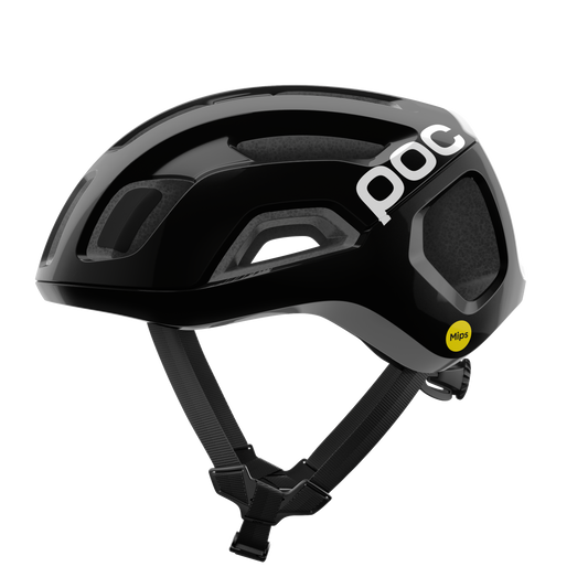 Helm Strasse POC VENTRAL AIR MIPS Logo Schwarz/Weiss Matt
