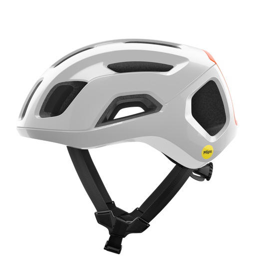 Helm Strasse POC VENTRAL AIR MIPS Weiss/Orange Fluo