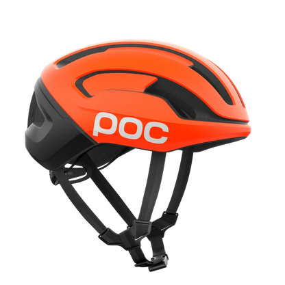 Rennradhelm POC OMNE BEACON MIPS Orange/Schwarz Matt