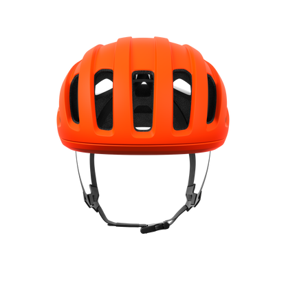 Rennradhelm POC AMIDAL Matt Orange/Matt Schwarz/Matt Weiß