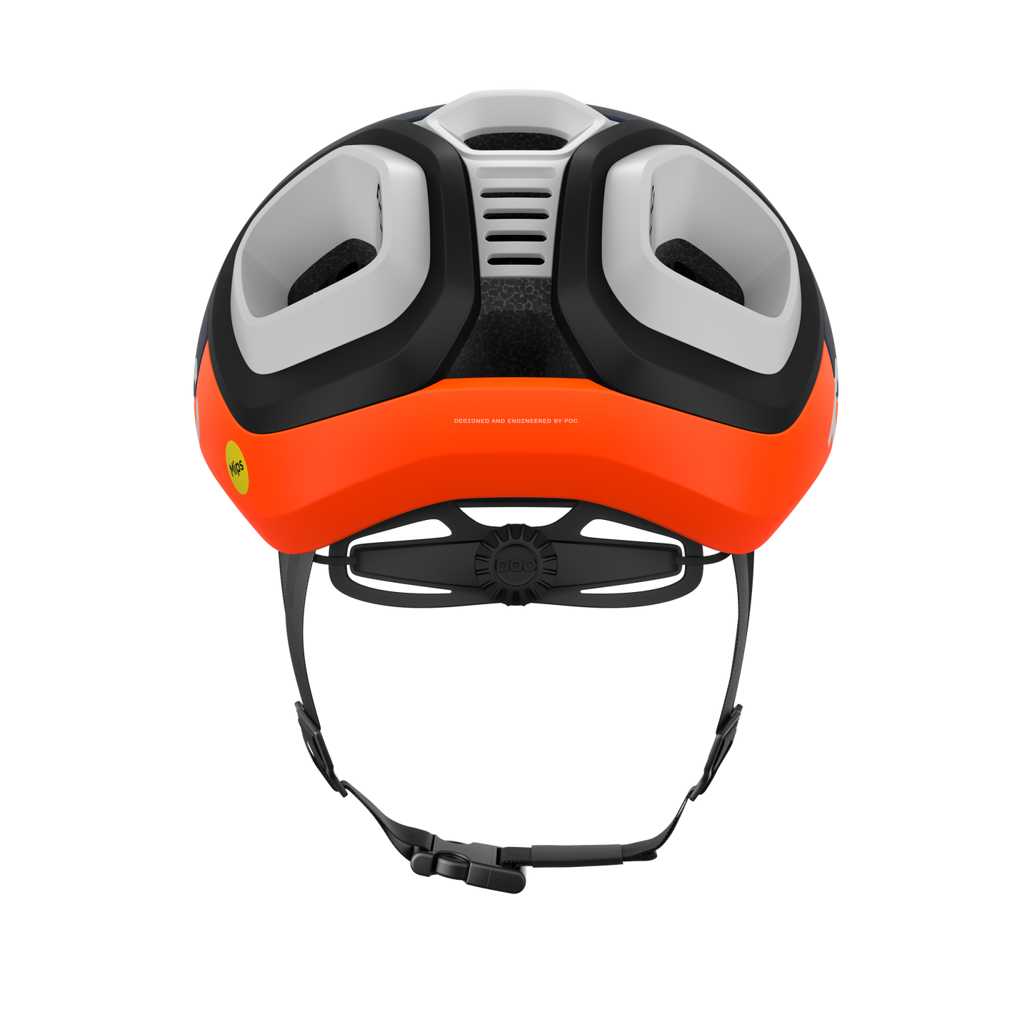 Straßenhelm POC AMIDAL Marine/Orange/Weiß Matt