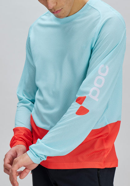 Trikot POC MOTION AIR Langarm Blau/Orange