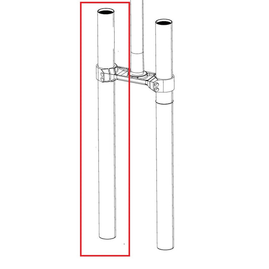 Tauchrohr rechts für ROCKSHOX BOXXER D1 Gabel (2024+)