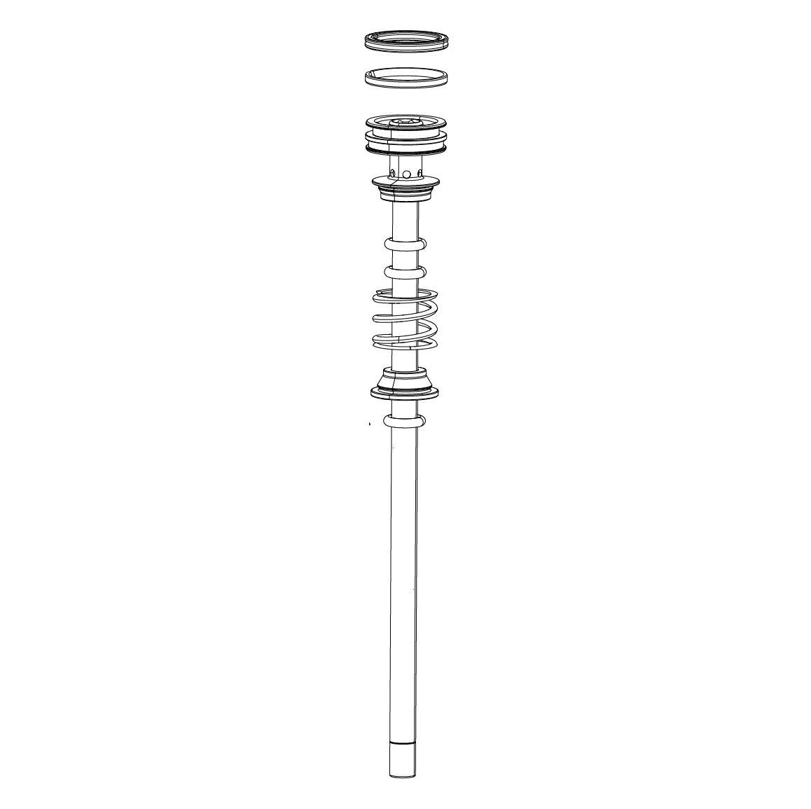 Kolbenkit Debonair ROCKSHOX 120mm-29 - SID 35MM D1+ (2024+)