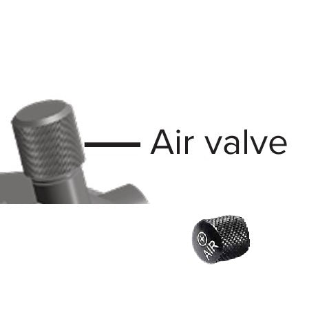 Ventilkappe ROCKSHOX SCHRADER AIR CAP