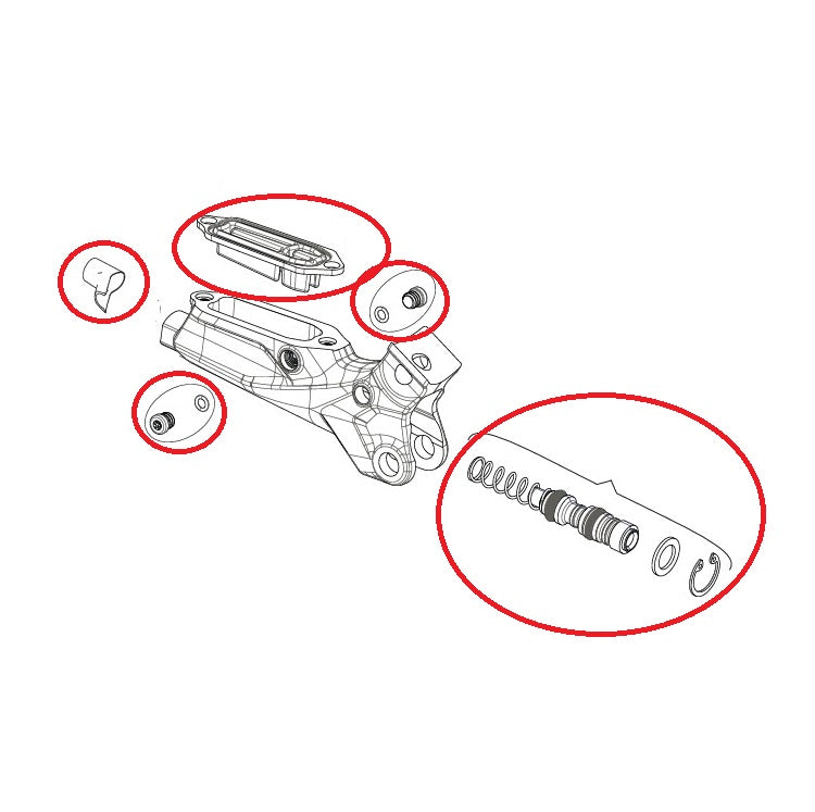 SRAM G2 RS Hebel Internal Parts Kit