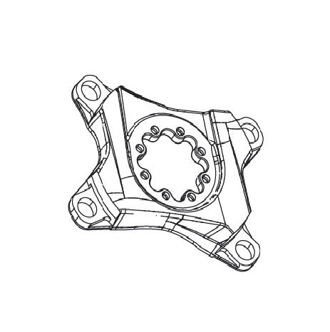 Pedalstern SRAM FORCE/RED 4-fach 107mm