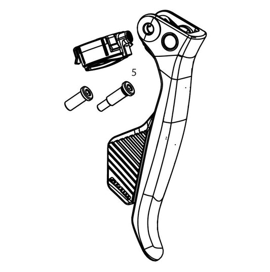 Hebel allein links SRAM APEX/RIVAL AXS