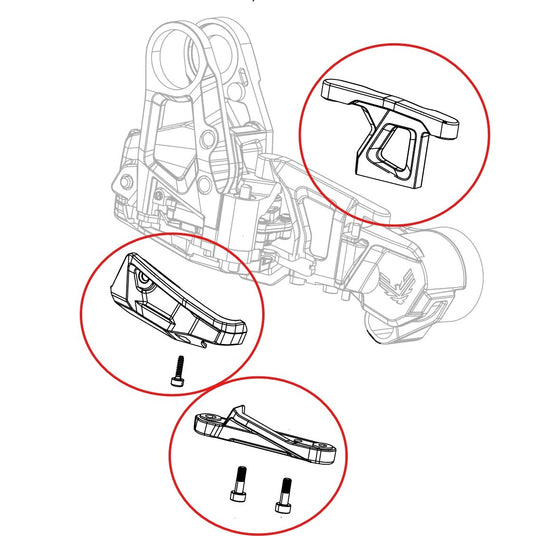 SRAM GX T-Type Eagle AXS Schaltwerkschutz-Kit