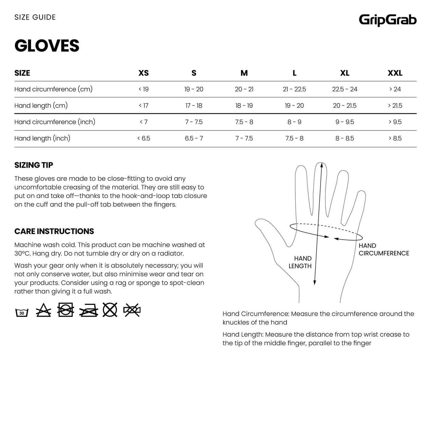 Handschuhe Kurz GRIPGRAB RIDE RC MAX Gelb