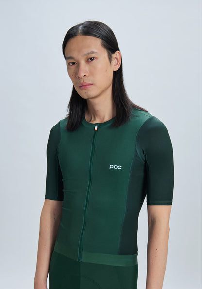 Trikot POC CADENCE Kurzarm Grün
