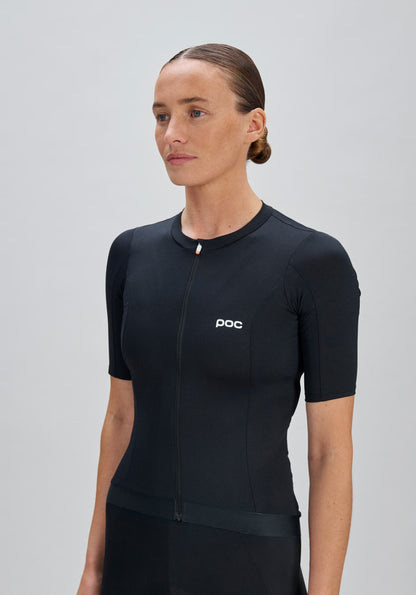Trikot POC CADENCE Damen Kurzarm Schwarz