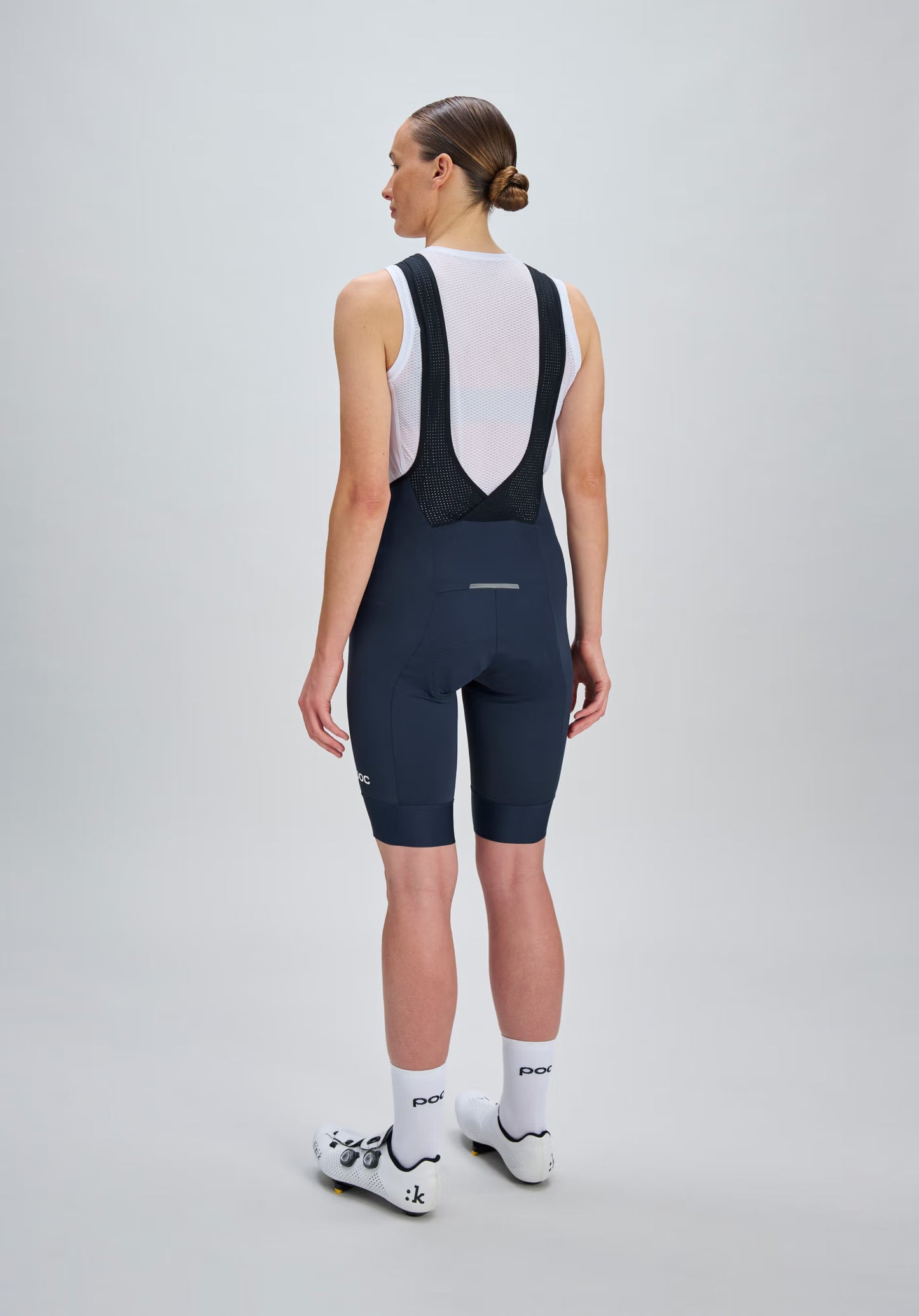 POC CADENCE Damen Kurze Trägerhose Marine