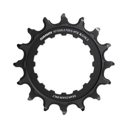 Einfach-Kettenblatt SRAM EAGLE X-SYNC 2 11/12-fach BOSCH Direct Mount — Kettenblatt auf weißem Hintergrund
