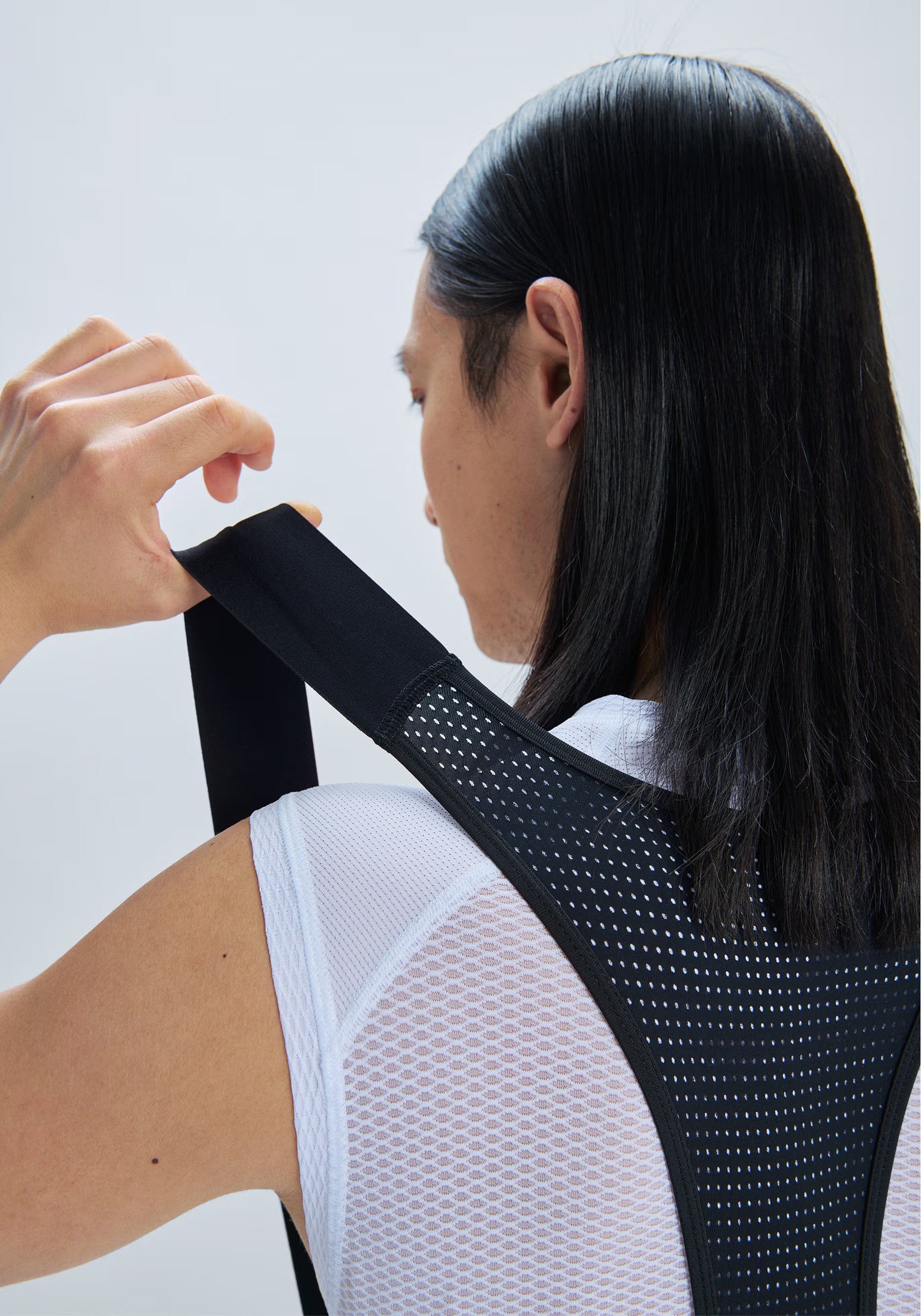 POC CADENCE Kurze Trägerhose Schwarz