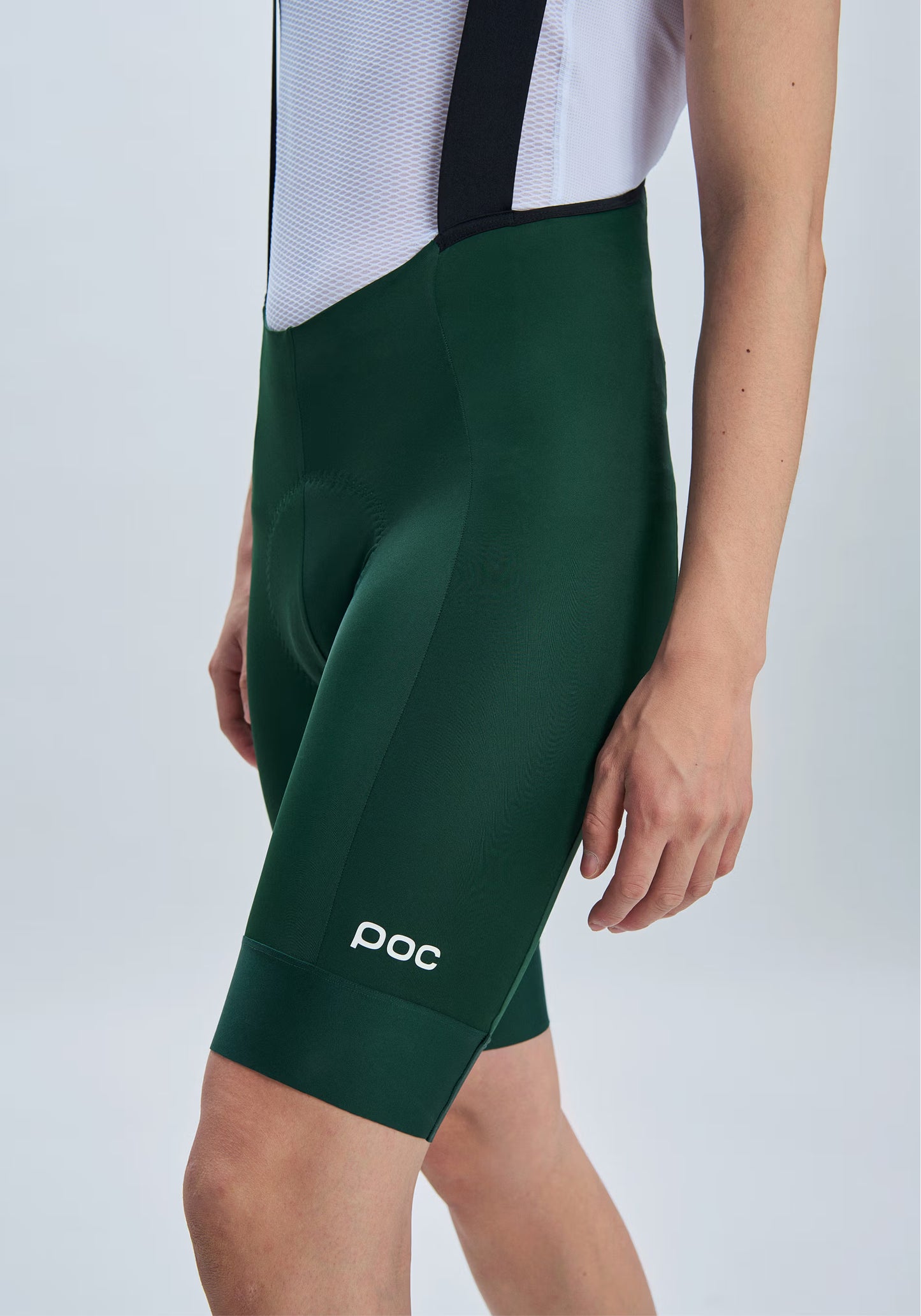 POC CADENCE Kurze Trägerhose Grün