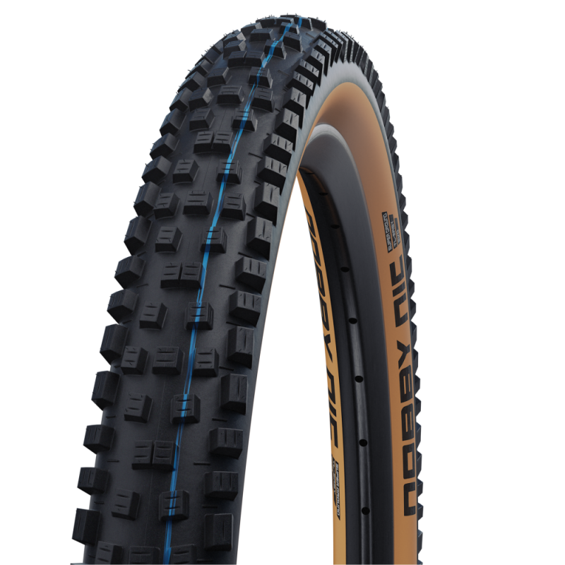 SCHWALBE NOBBY NIC 29x2.40 ADDIX SPEEDGRIP SUPERGROUND Tubeless Ready Reifen Weich Schwarz/Braun