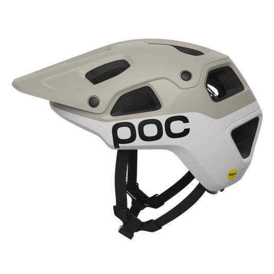 MTB-Helm POC CULARIS PURE Grau/Weiss
