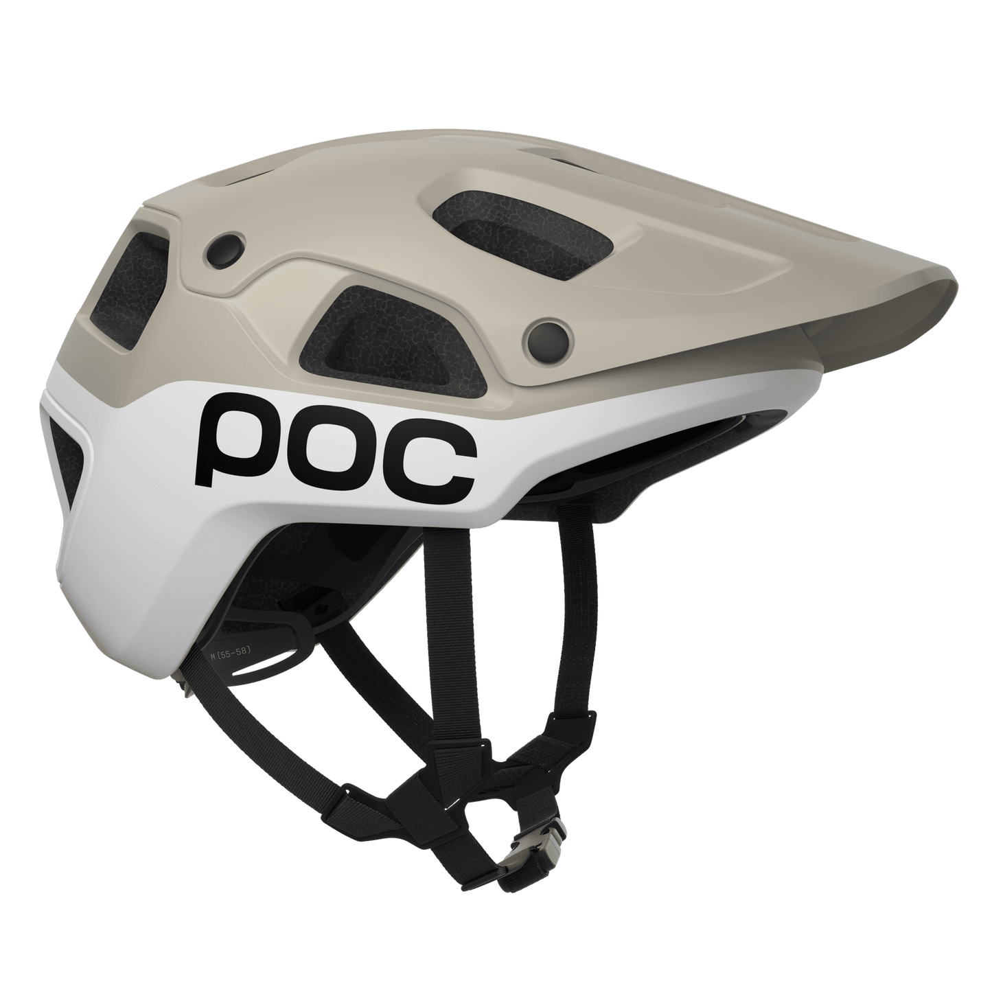 MTB-Helm POC CULARIS PURE Grau/Weiss