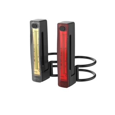 KNOG PLUS TWINPACK 40/20 Lumen Vorder- und Rücklicht Schwarz