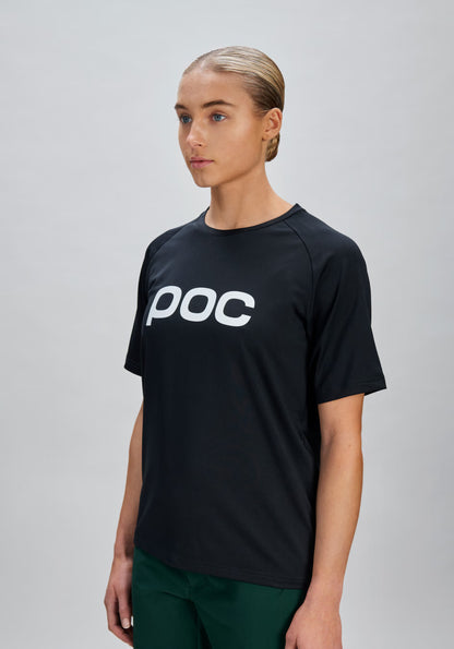 Trikot POC REFORM ENDURO Kurzarm Damen Schwarz
