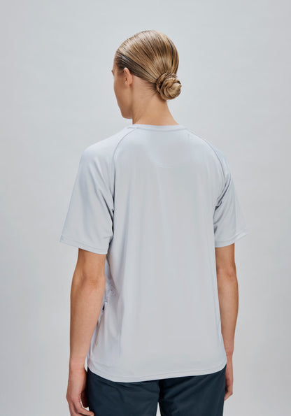 Maillot POC REFORM ENDURO Kurzarm Damen Hellgrau