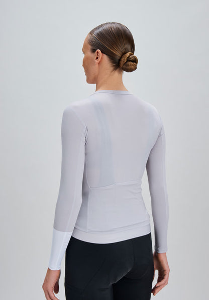 Trikot POC CADENCE Damen Langarm Grau
