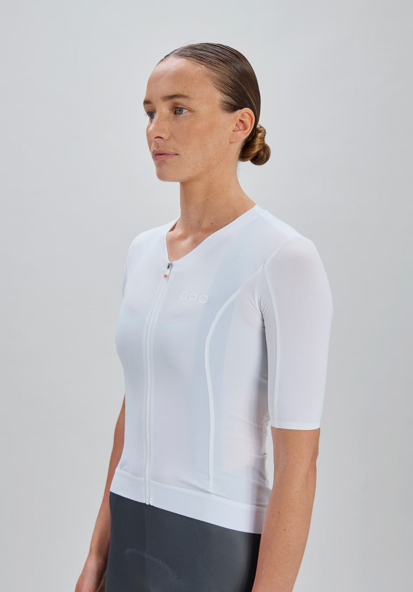 POC RACEDAY Damen Trikot Kurzarm Weiß