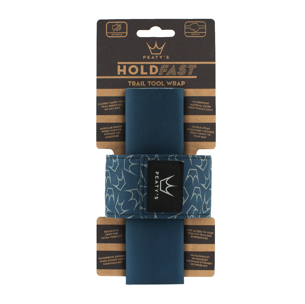 PEATY'S HOLDFAST TRAIL TOOL Werkzeugtasche Blau