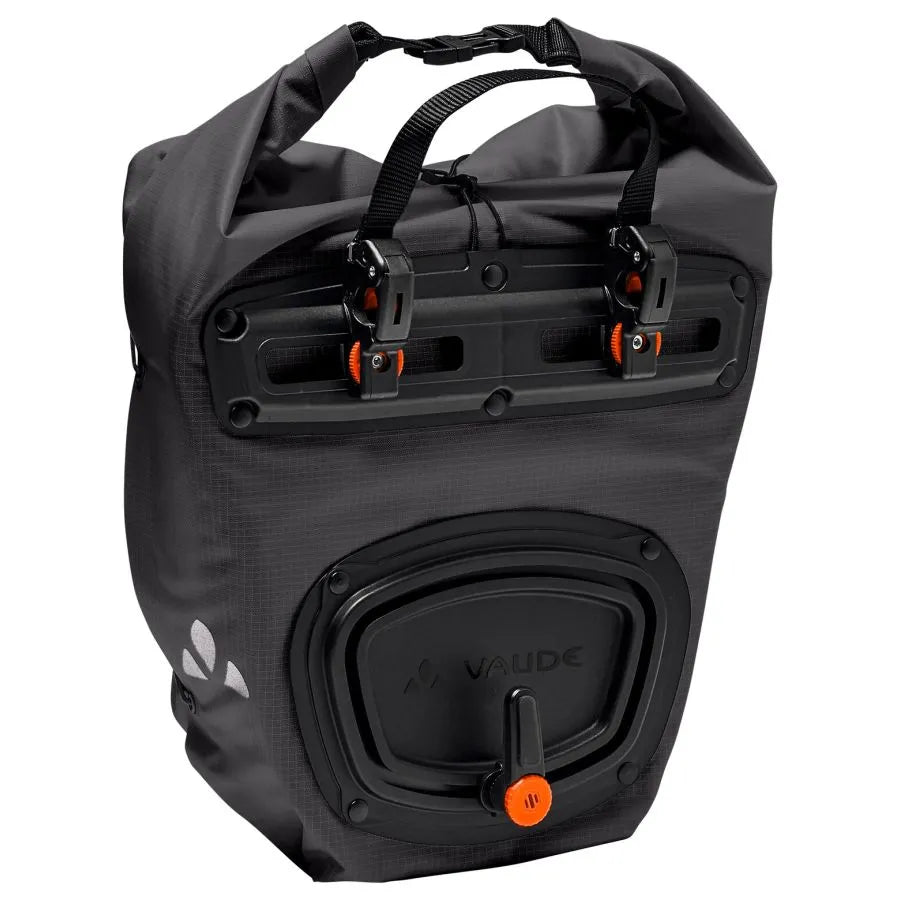 Paar VAUDE AQUA FRONT LIGHT 22 L Gepäckträgertasche Schwarz