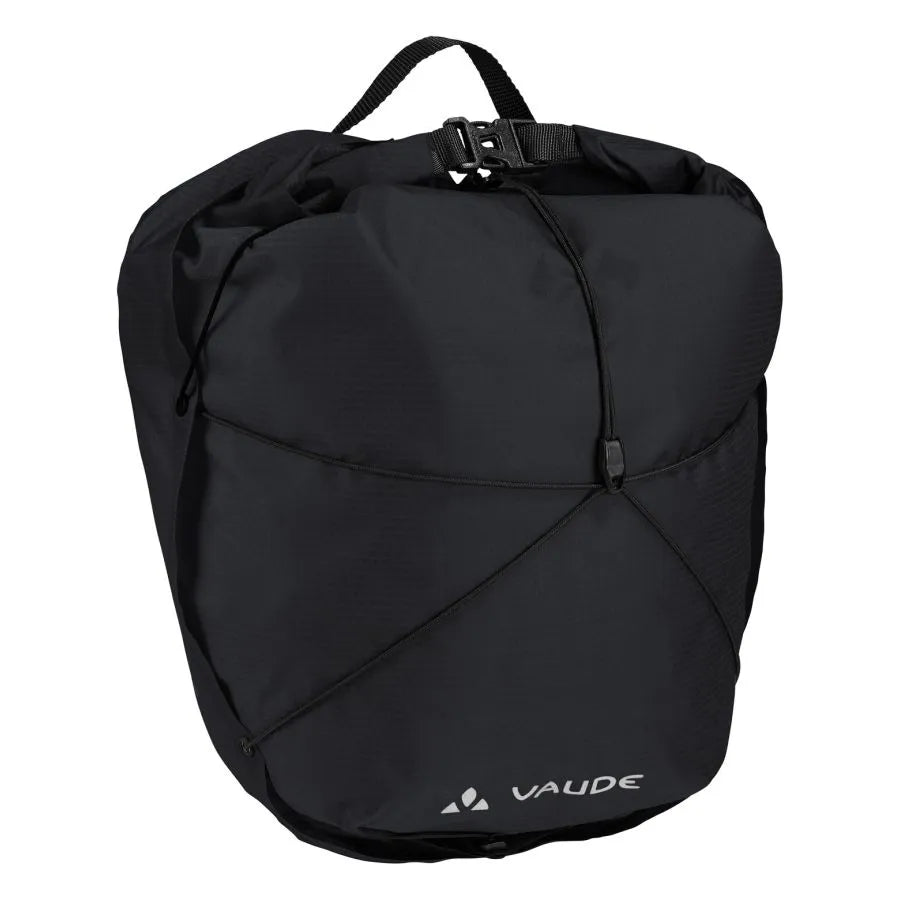Paar VAUDE AQUA FRONT LIGHT 22 L Gepäckträgertasche Schwarz