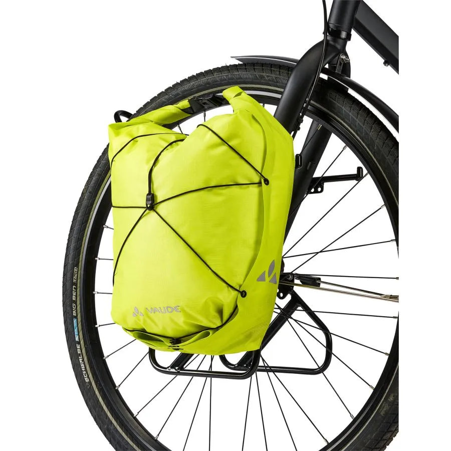 Paar VAUDE AQUA FRONT LIGHT Gepäckträgertasche 22 L Gelb