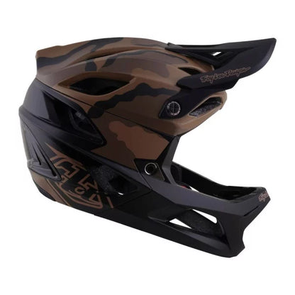 MTB-Helm TROY LEE DESIGNS STAGE 2 SPLIT Braun/Camo