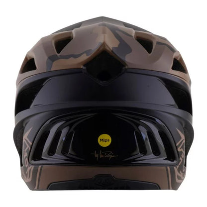 MTB-Helm TROY LEE DESIGNS STAGE 2 SPLIT Braun/Camo