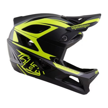 MTB-Helm TROY LEE DESIGNS STAGE 2 HIGH VIZ Anthrazit/Gelb