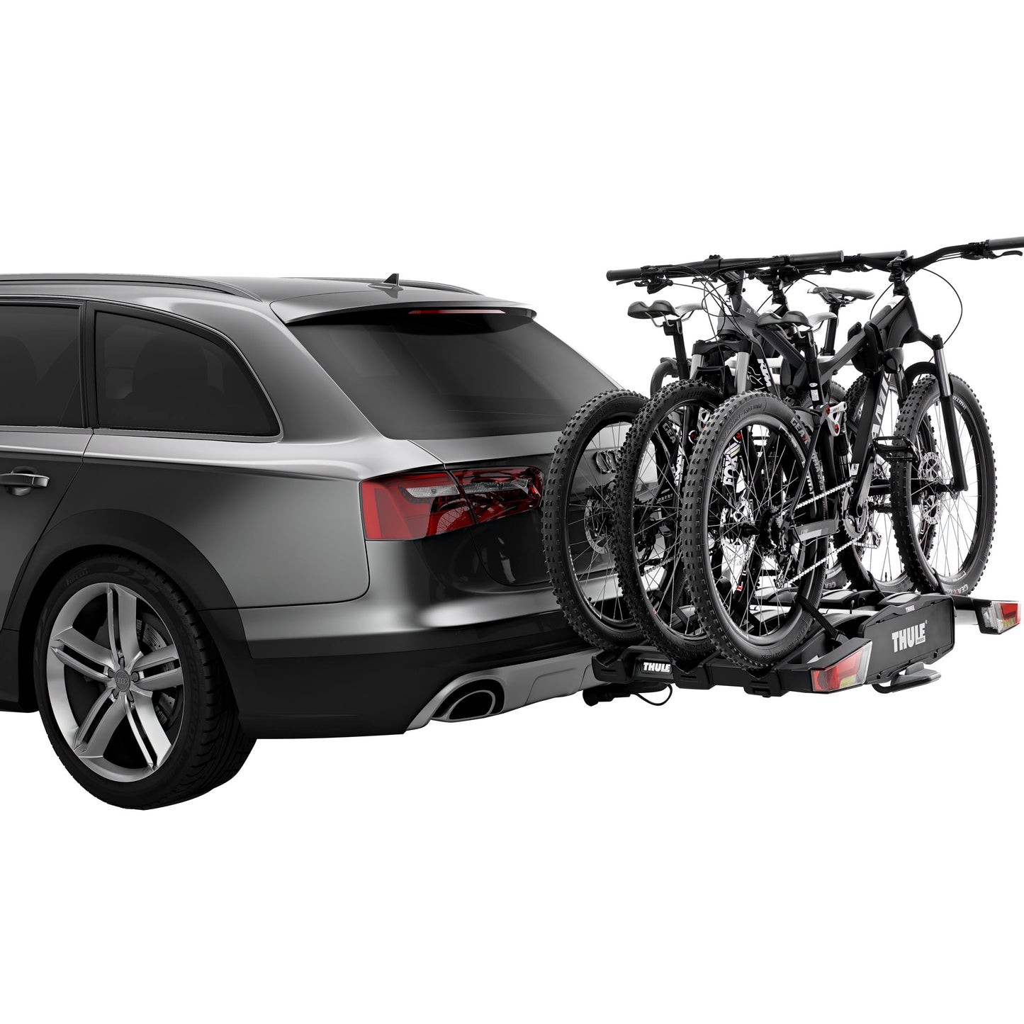 Fahrradträger THULE EASYFOLD XT 3 Fahrräder auf Anhängerkupplung